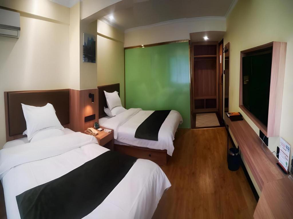 Greentree Inn Xuzhou South Minzhu Road Dış mekan fotoğraf
